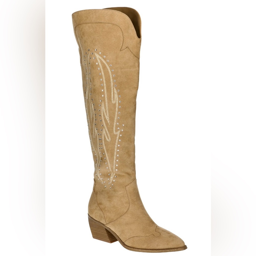 BRAND NEW No Boundaries Women's Over the Knee Bling Western Boots Size 10